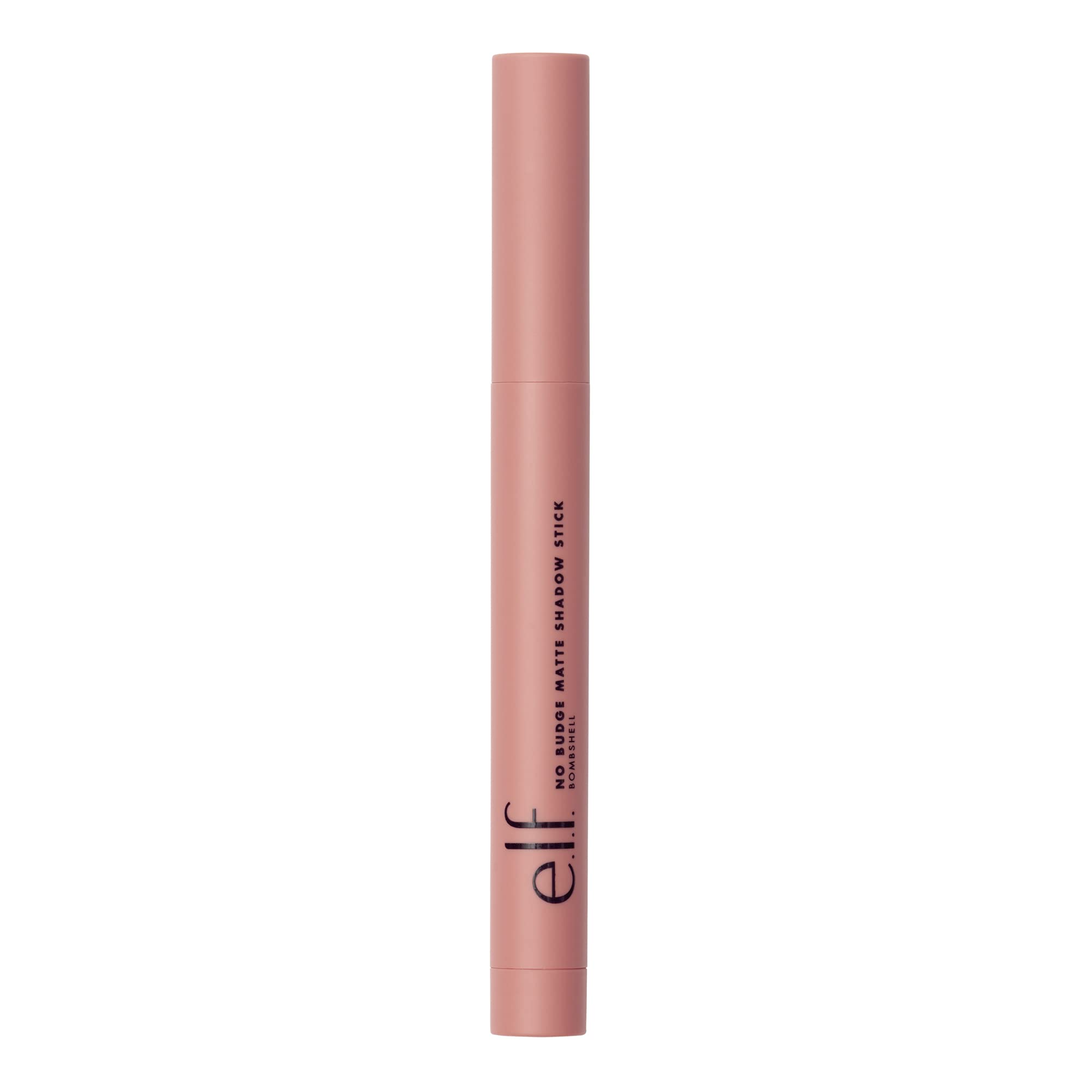 e.l.f. No Budge Matte Shadow Stick, One-Swipe Cream Eyeshadow Stick, Long-Wear & Crease Resistant, Matte Finish, Trift Shop