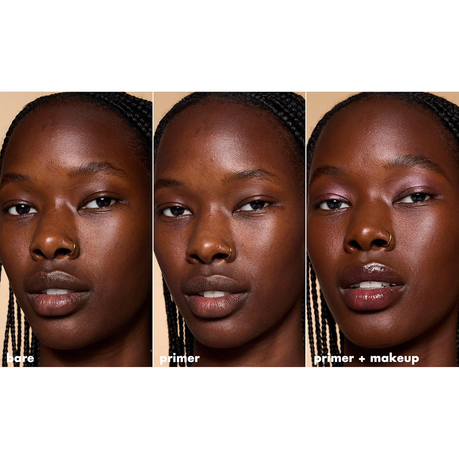 e.l.f, Poreless Face Primer - Large, Silky, Skin-Perfecting, Lightweight, Long Lasting, Absorbs Quickly, Smooths, Preps, Creates Flawless Base, Infused with Tea Tree and Vitamins A & E, 1.01 Fl Oz