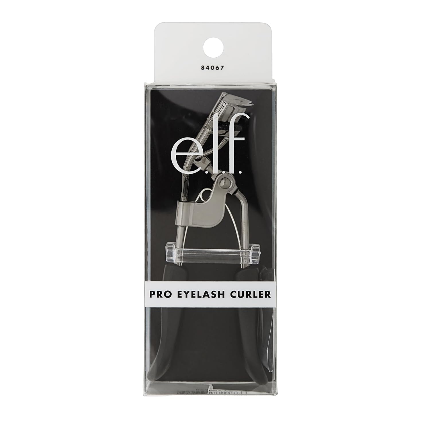 e.l.f. Pro Eyelash Curler, Strong, Contoured, Eye-Opening, Voluminous Lashes, Includes Additional Rubber Replacement Pad, Silver