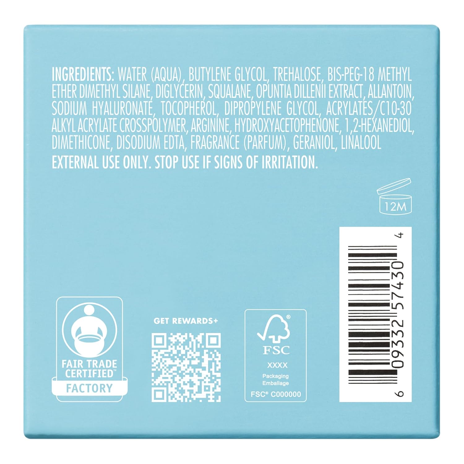 e.l.f. SKIN Holy Hydration! Gel-Yeah Moisturizer, Lightweight Moisturizer For Plump, Hydrated Skin, Infused With Squalane, Vegan & Cruelty-free