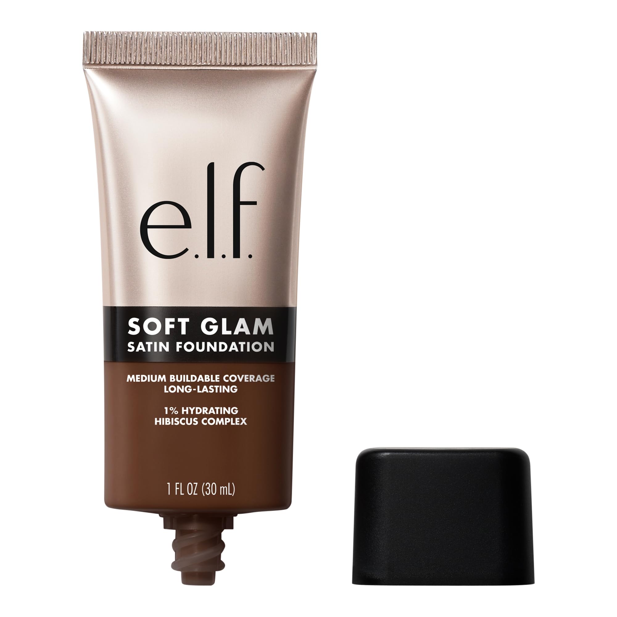 e.l.f. Soft Glam Foundation, Medium Coverage, Long-Lasting & Buildable Foundation For A Smooth, Satin Finish, Vegan & Cruelty-Free, 20 Light Cool