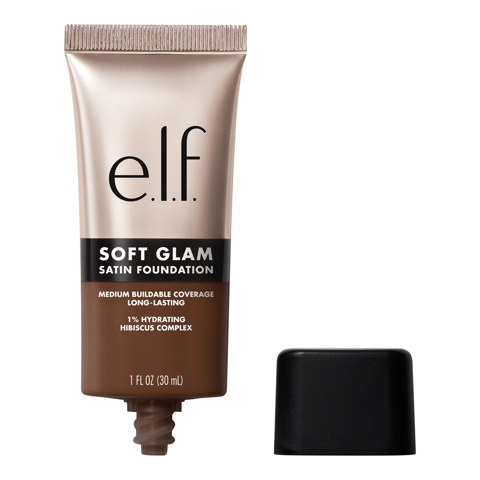e.l.f. Soft Glam Foundation, Medium Coverage, Long-Lasting & Buildable Foundation For A Smooth, Satin Finish, Vegan & Cruelty-Free, 20 Light Cool