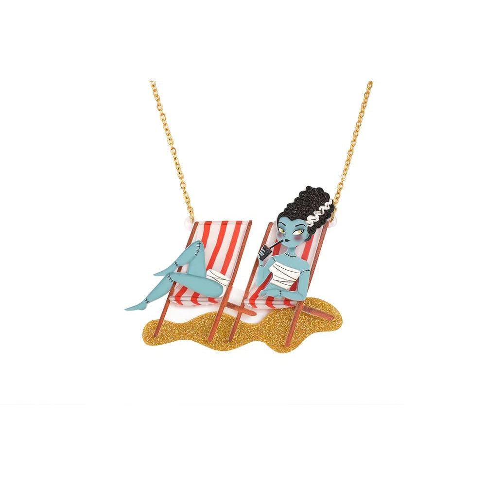 Elsa Sitting in Hammocks Necklace by Laliblue