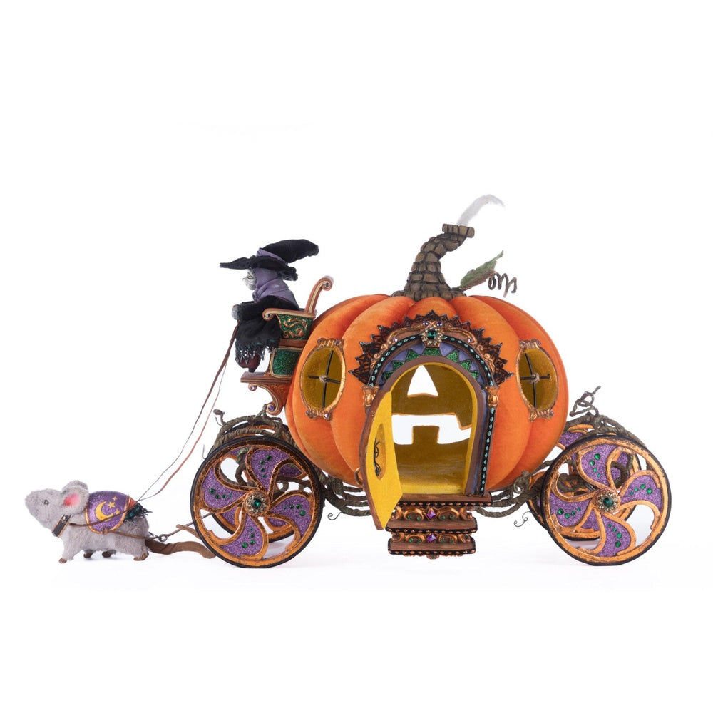 Enchanted Pumpkin Carriage by Katherine's Collection