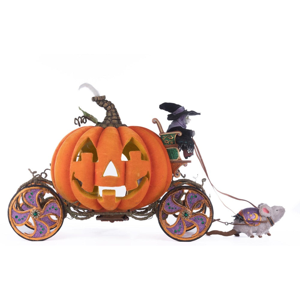 Enchanted Pumpkin Carriage by Katherine's Collection