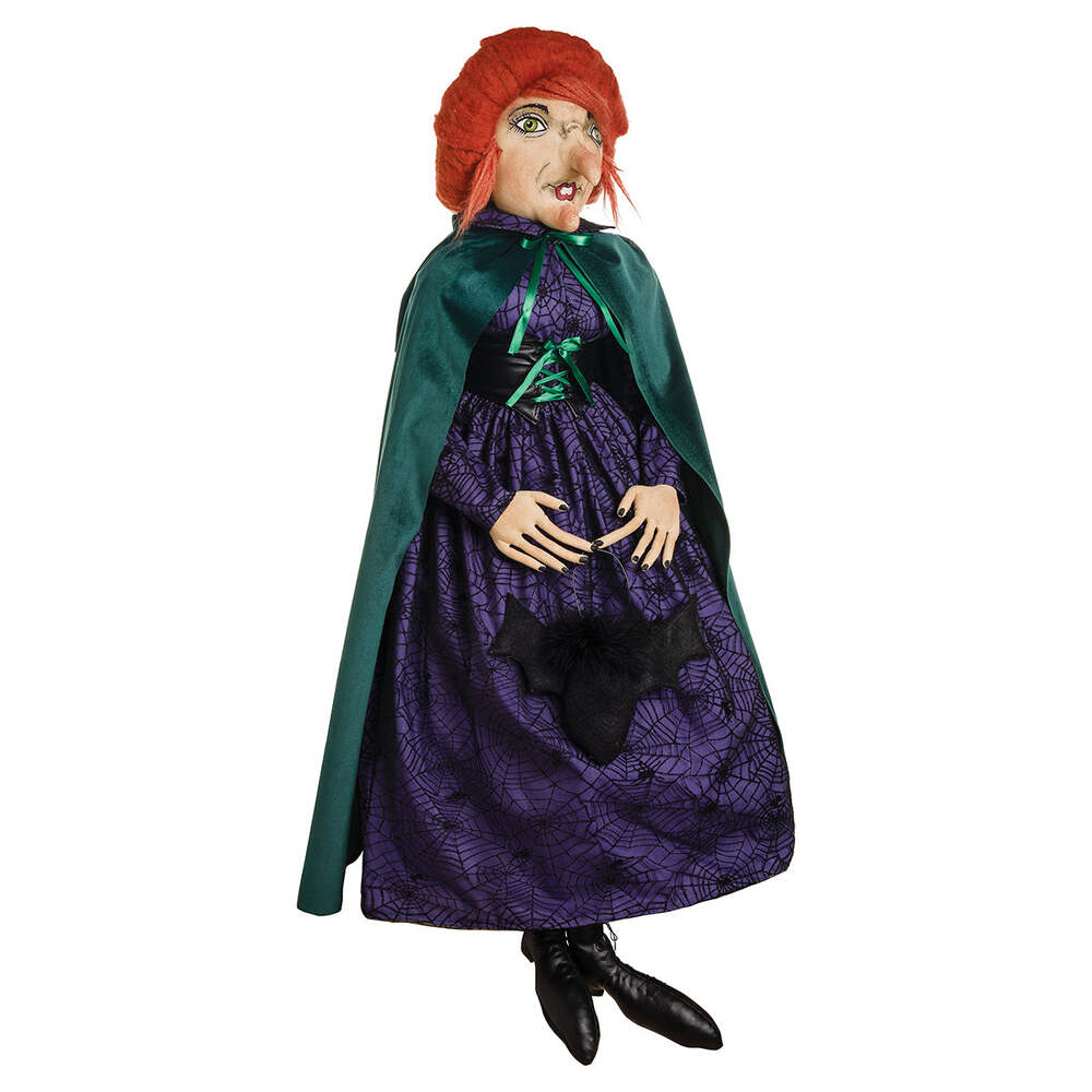 Endora Carnival Witch Gathered Traditions Art Doll by Joe Spencer