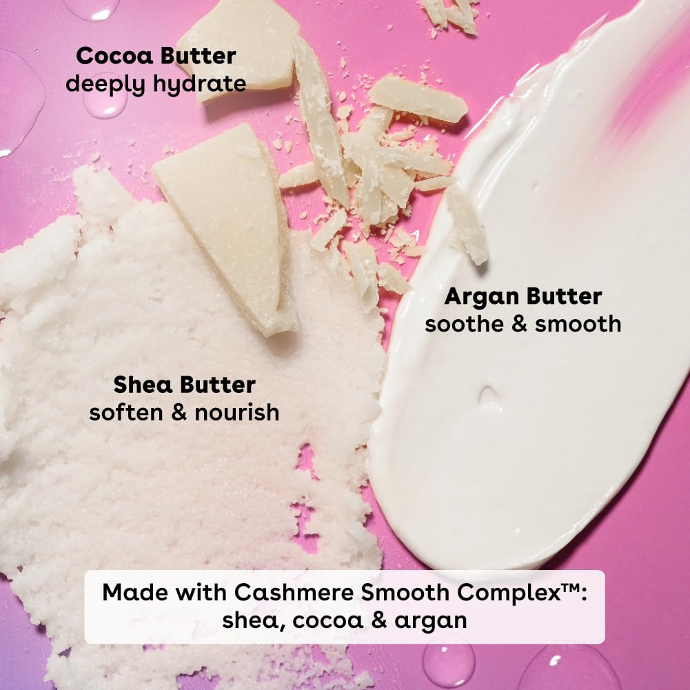 eos Shea Better Cashmere Body Wash, Vanilla Cashmere, Moisturizing, pH Balanced Body Wash, Creamy Gel Formula, Paraben & Phthalate Free, Sensitive Skin, 16 fl oz