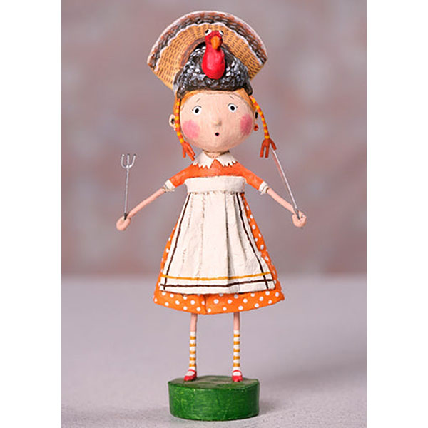 Turkey Time© Thanksgiving Figurine by Lori Mitchell