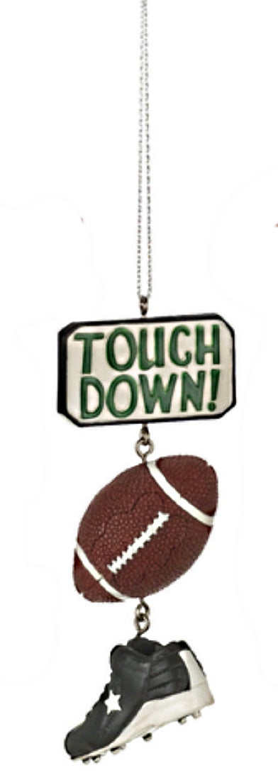 Sport Score Dangle Ornament - Football