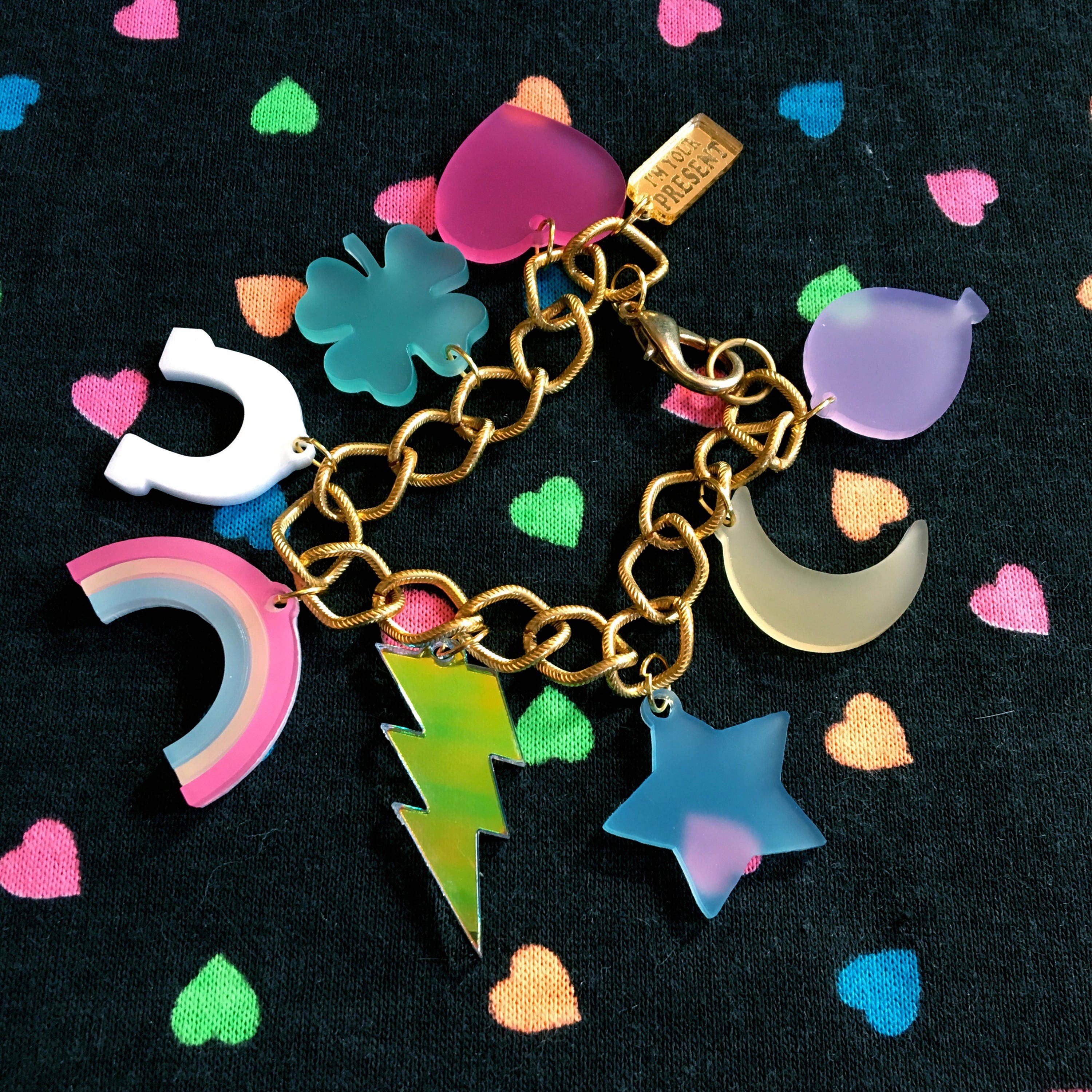 Pastel Lucky Charms Charm Bracelet
