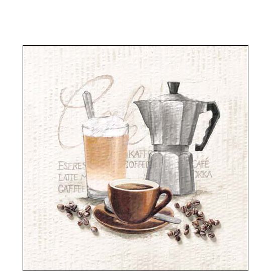 Coffee Cocktail Napkins