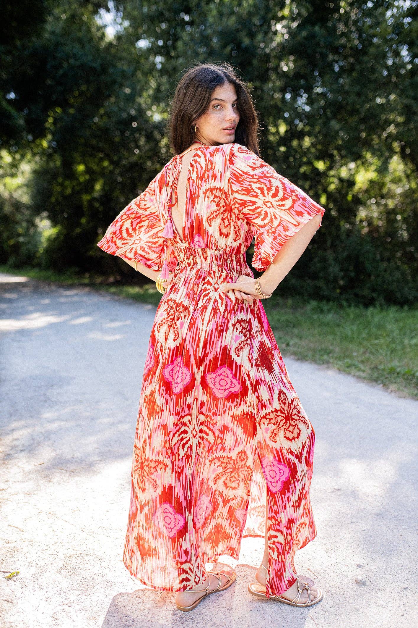BORA BORA ROSA LONG DRESS