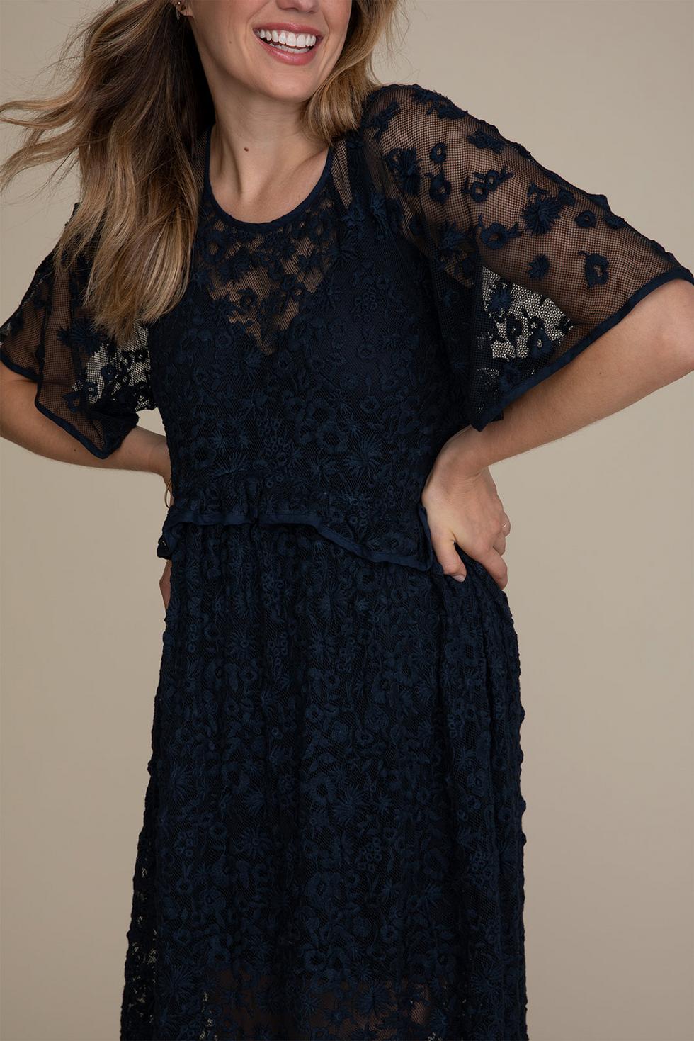 Karolina Dress - Midnight Navy