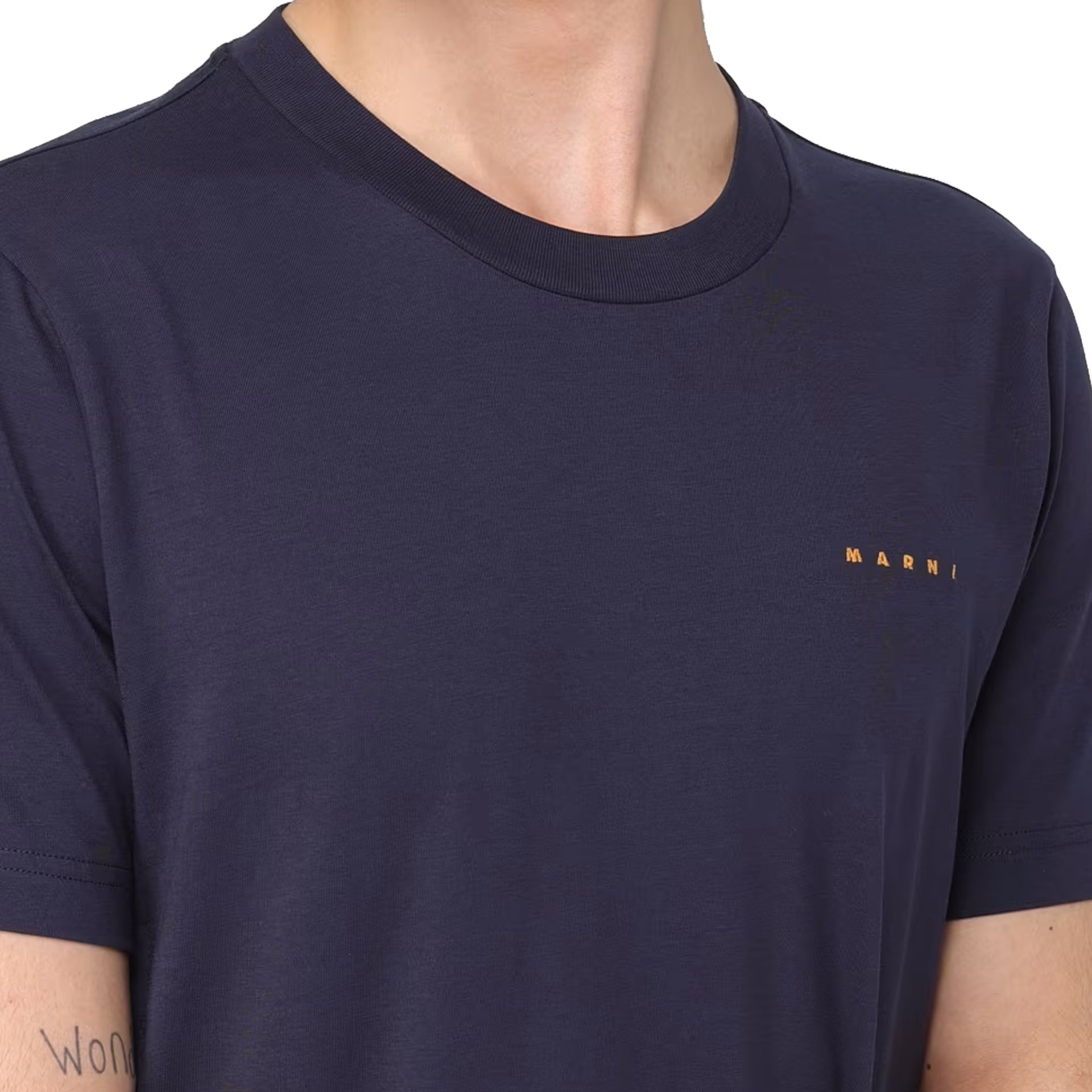 Marni Cotton Logo T-Shirt Men