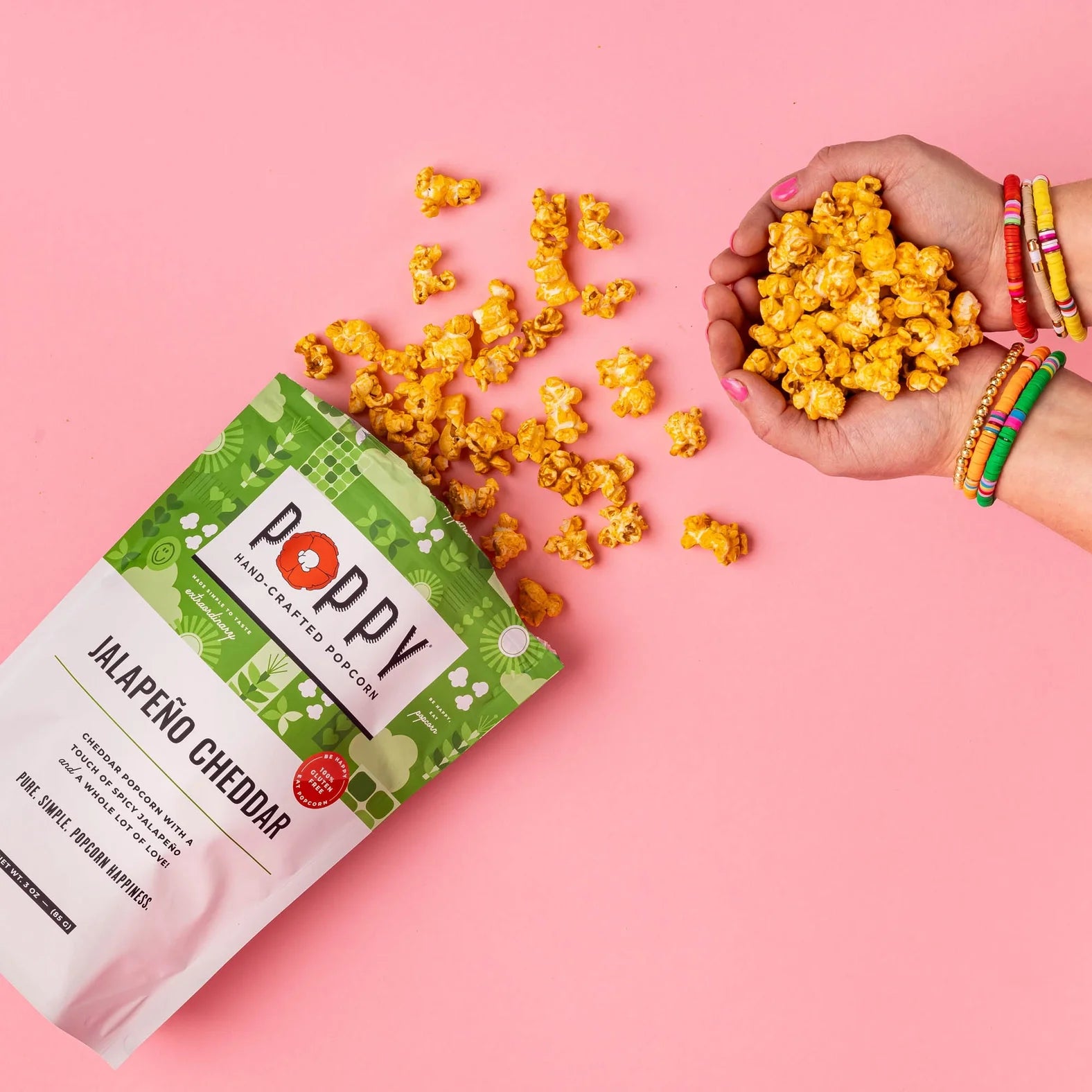 Jalapeño Cheddar Flavor | Poppy Hand-Crafted Popcorn