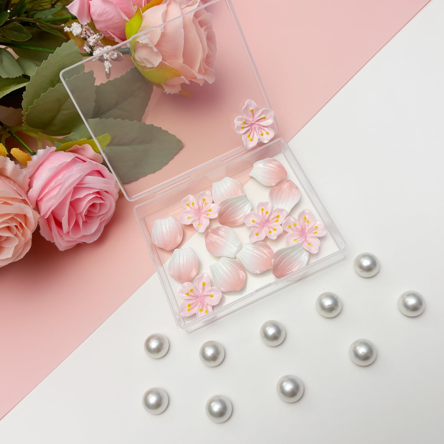 Fabric Cherry Shoe Charms for Girls, 20Pcs Cute PVC Charms for Clog Sandals, DIY Shoe Decoration Charms for Party Favor