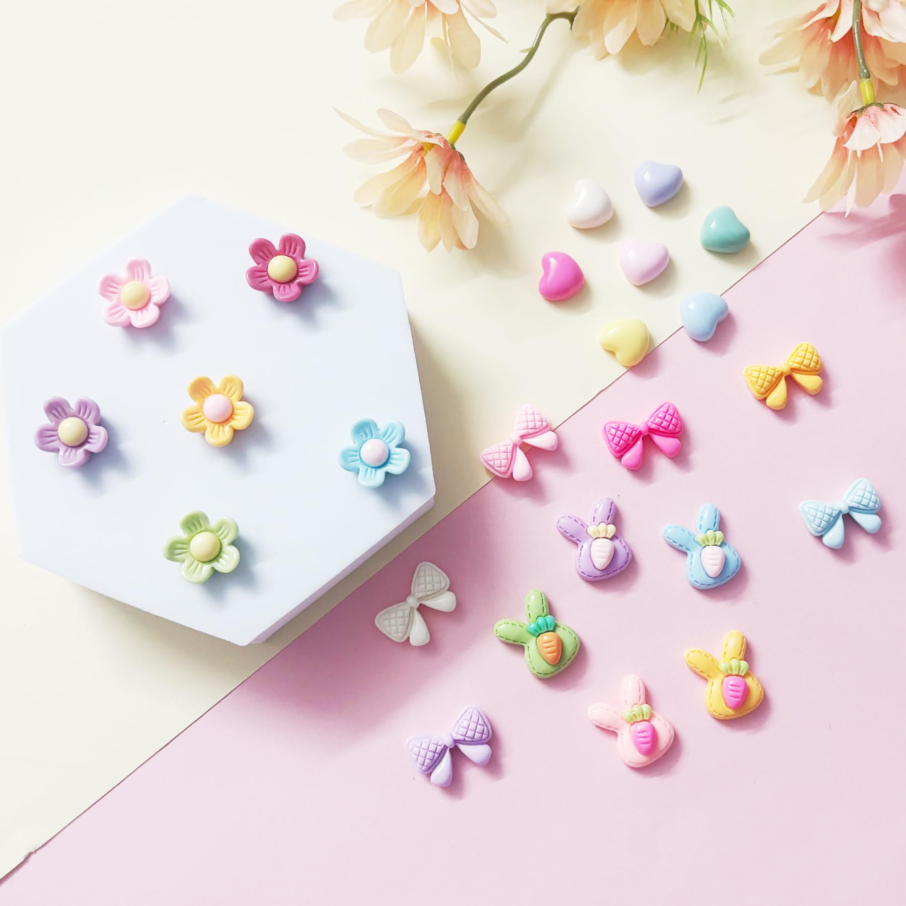 Fabric Cherry Shoe Charms for Girls, 20Pcs Cute PVC Charms for Clog Sandals, DIY Shoe Decoration Charms for Party Favor