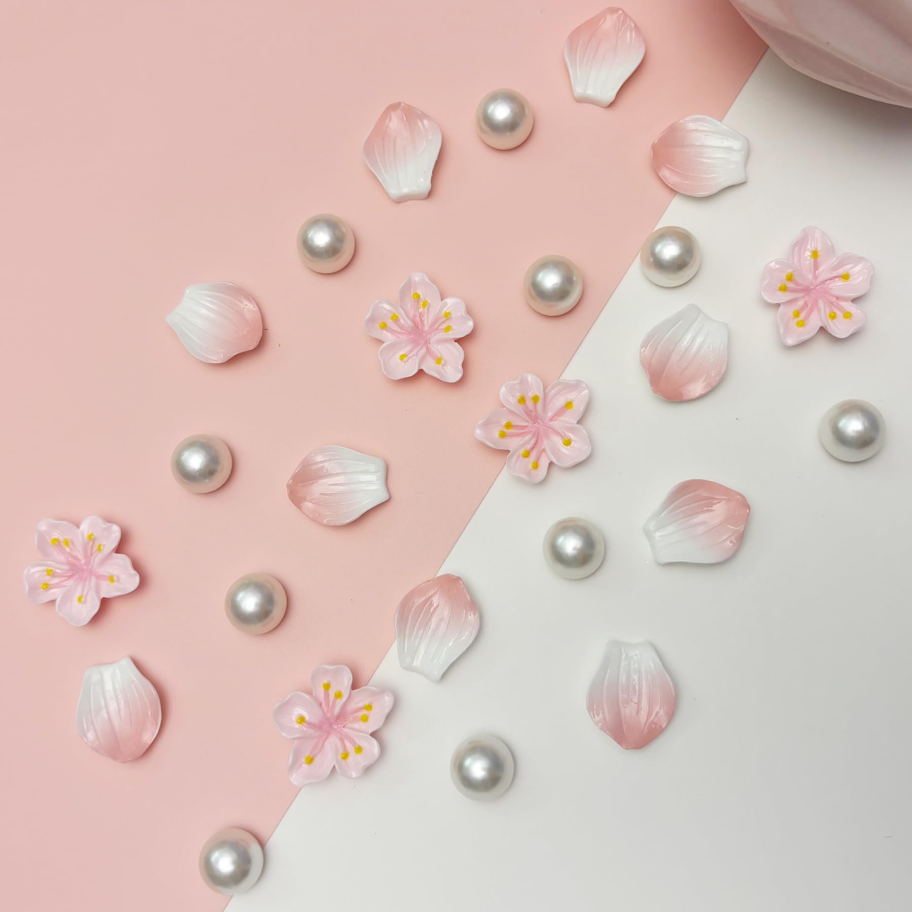 Fabric Cherry Shoe Charms for Girls, 20Pcs Cute PVC Charms for Clog Sandals, DIY Shoe Decoration Charms for Party Favor