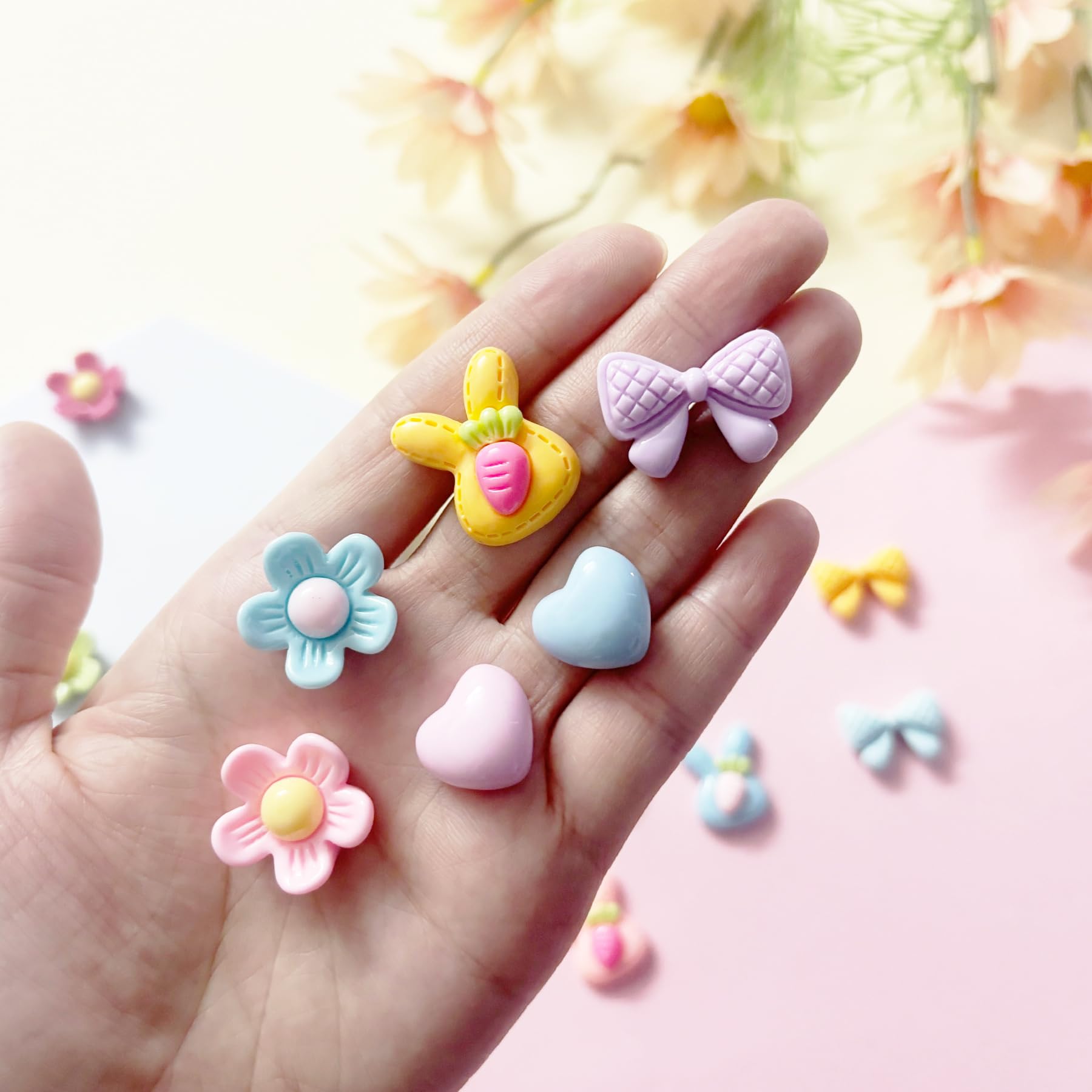 Fabric Cherry Shoe Charms for Girls, 20Pcs Cute PVC Charms for Clog Sandals, DIY Shoe Decoration Charms for Party Favor