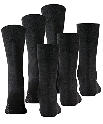FALKE Men's Tiago Cotton Dress Socks, 3 Pairs