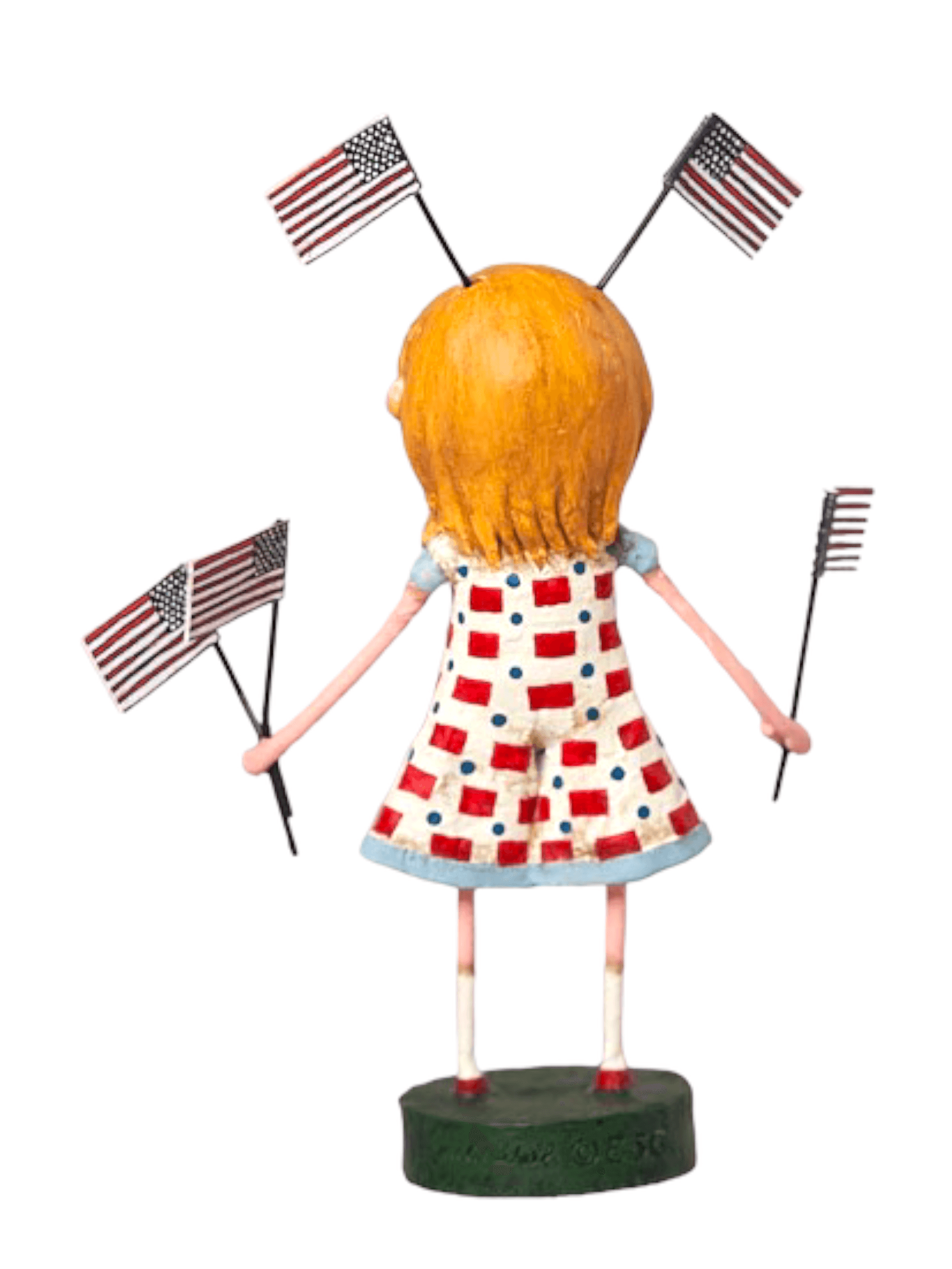Fannie's Flags Lori Mitchell Figurine