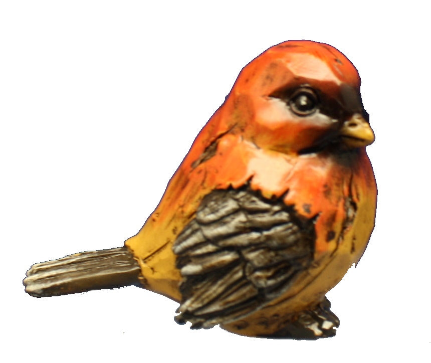 Resin Bird Figurine