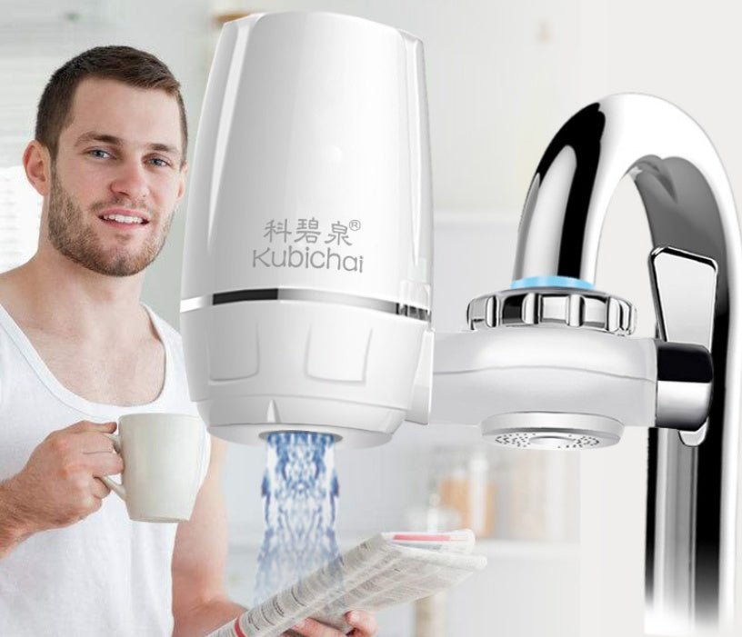 Faucet Water Purifier Kitchen Tap Water Filter Household Water Purifier Faucet Size: 164*93*149 mm