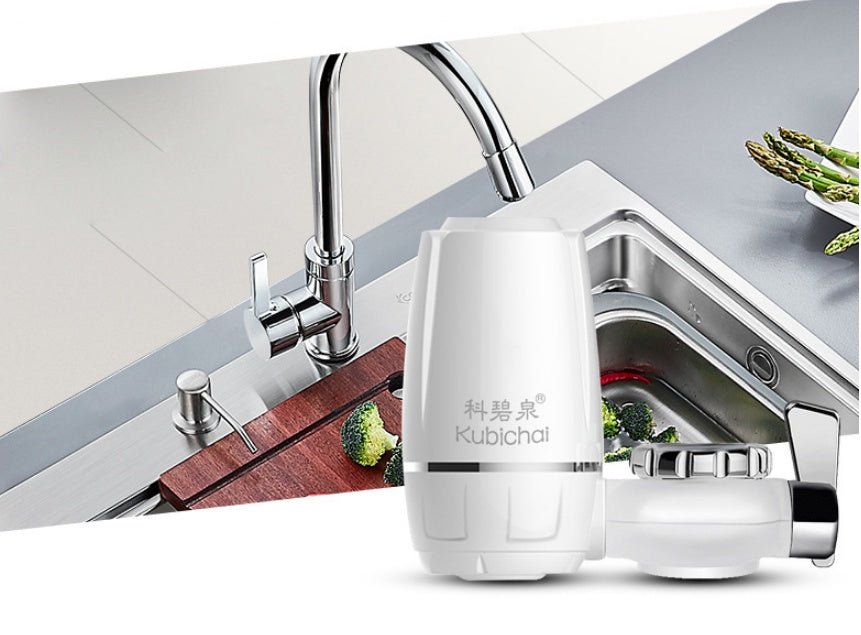Faucet Water Purifier Kitchen Tap Water Filter Household Water Purifier Faucet Size: 164*93*149 mm