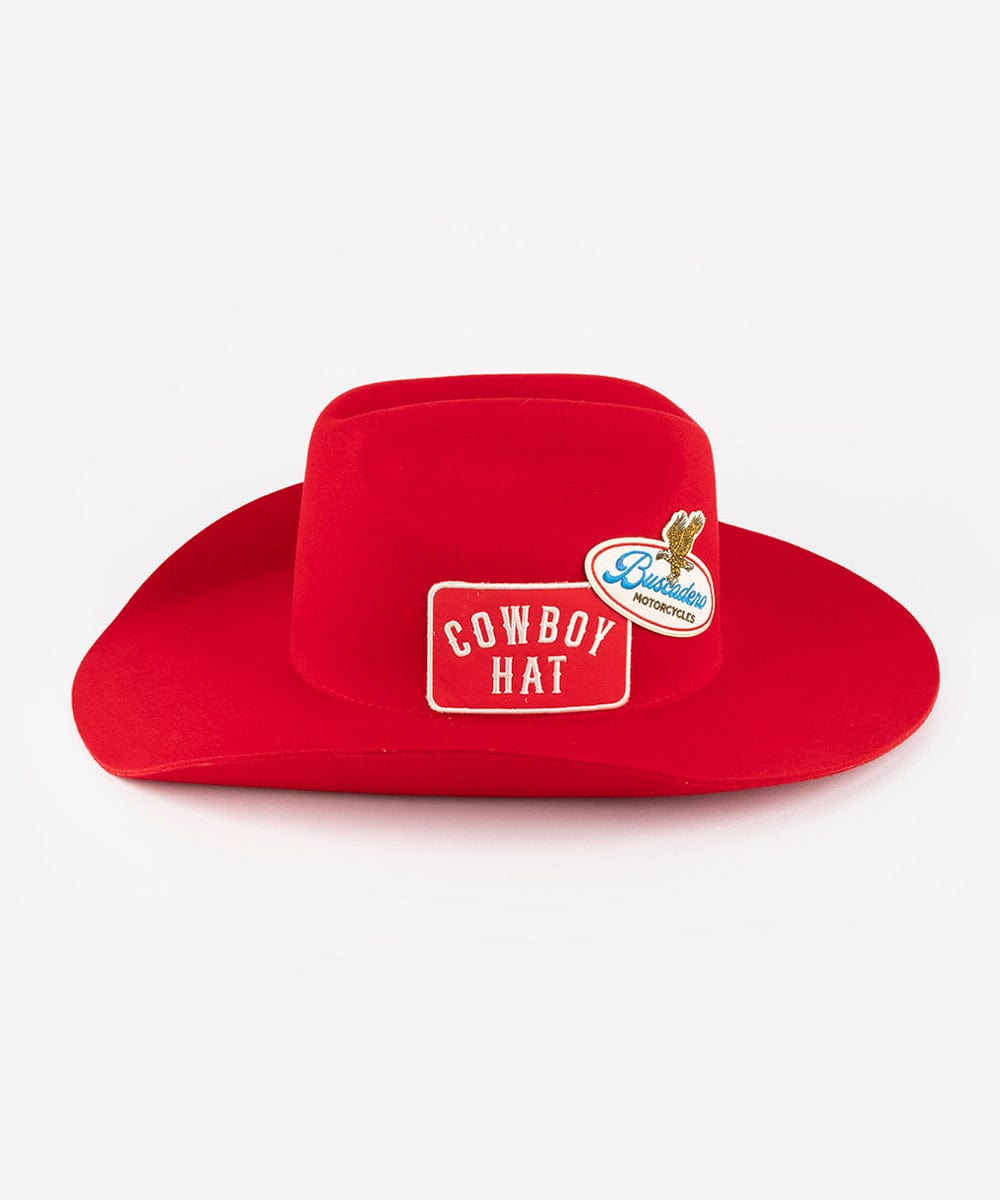 Gigi Pip x Buscadero Cowboy Hat Red Limited Edition