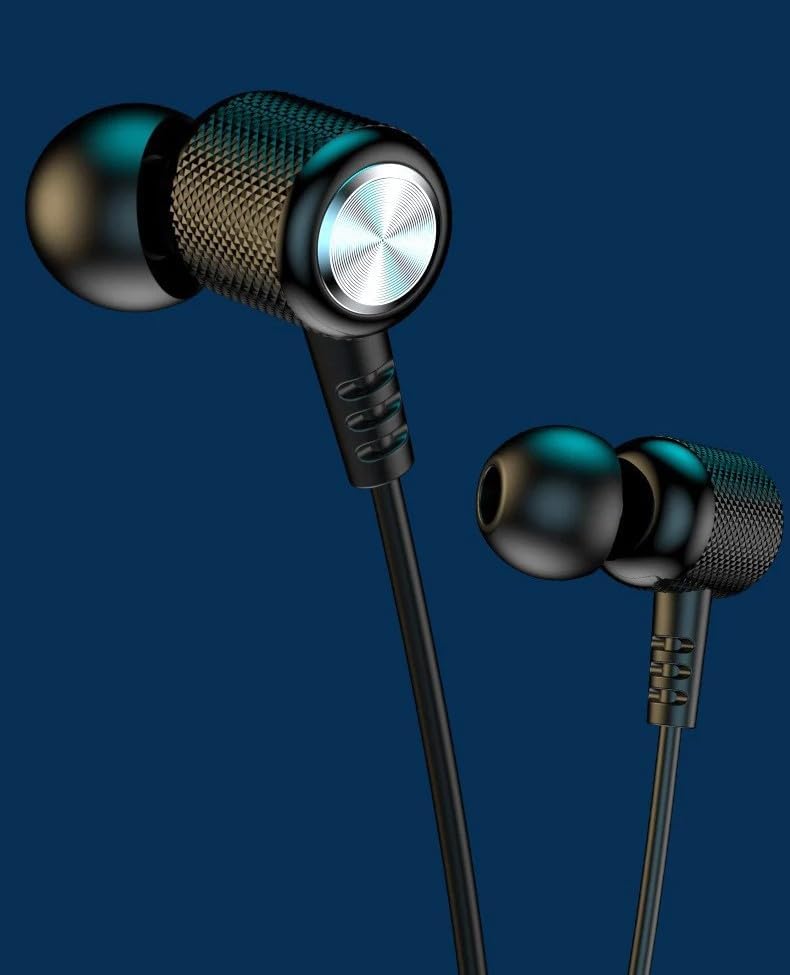 Fenix Neckband Headphones with Bluetooth for Sports, Gaming and Runing .Earbuds Waterproof Sports in-Ear True Wireless Stereo, Black, FNX-114