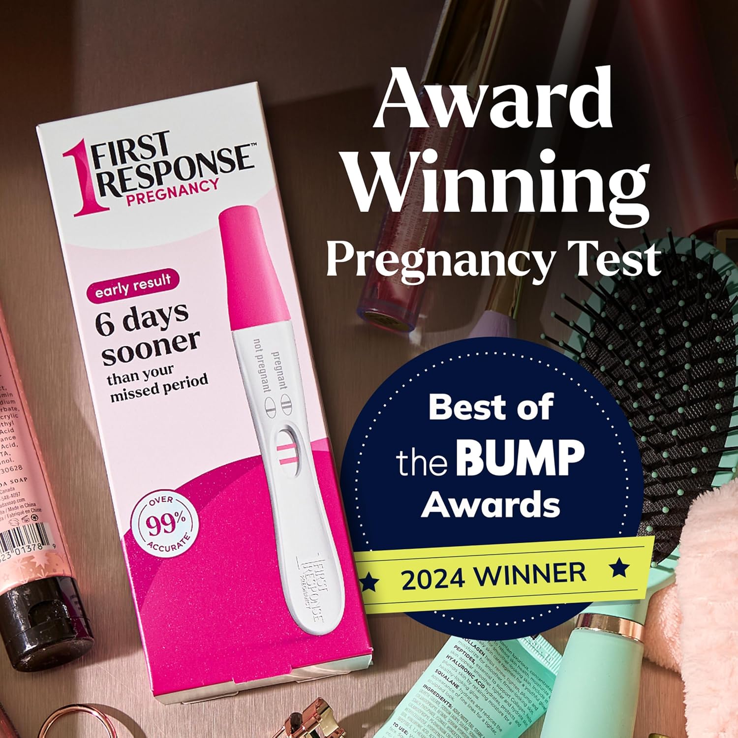 First Response Early Result Pregnancy Test, 3 Count(Pack of 1)(Packaging & Test Design May Vary)