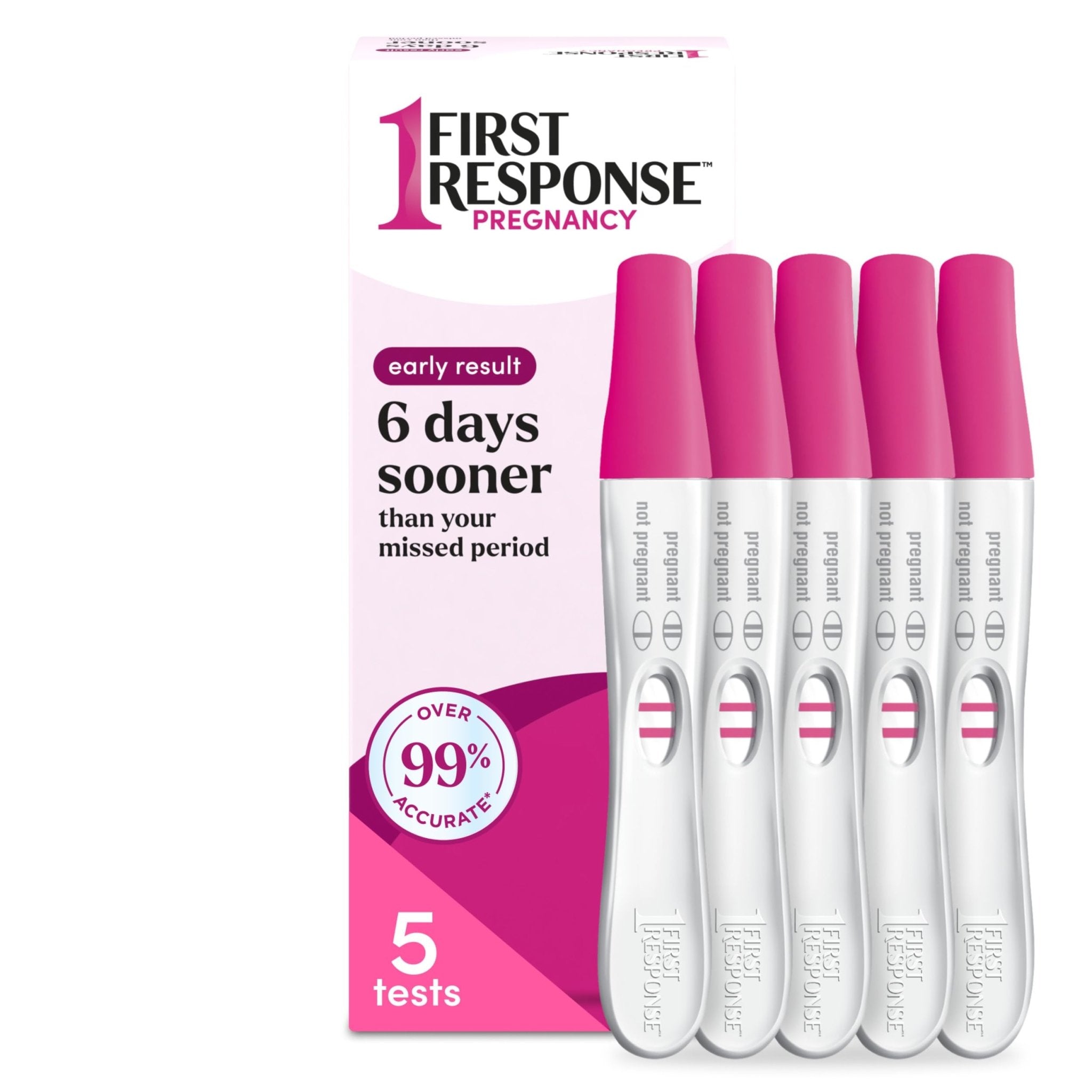 First Response Early Result Pregnancy Test, 3 Count(Pack of 1)(Packaging & Test Design May Vary)