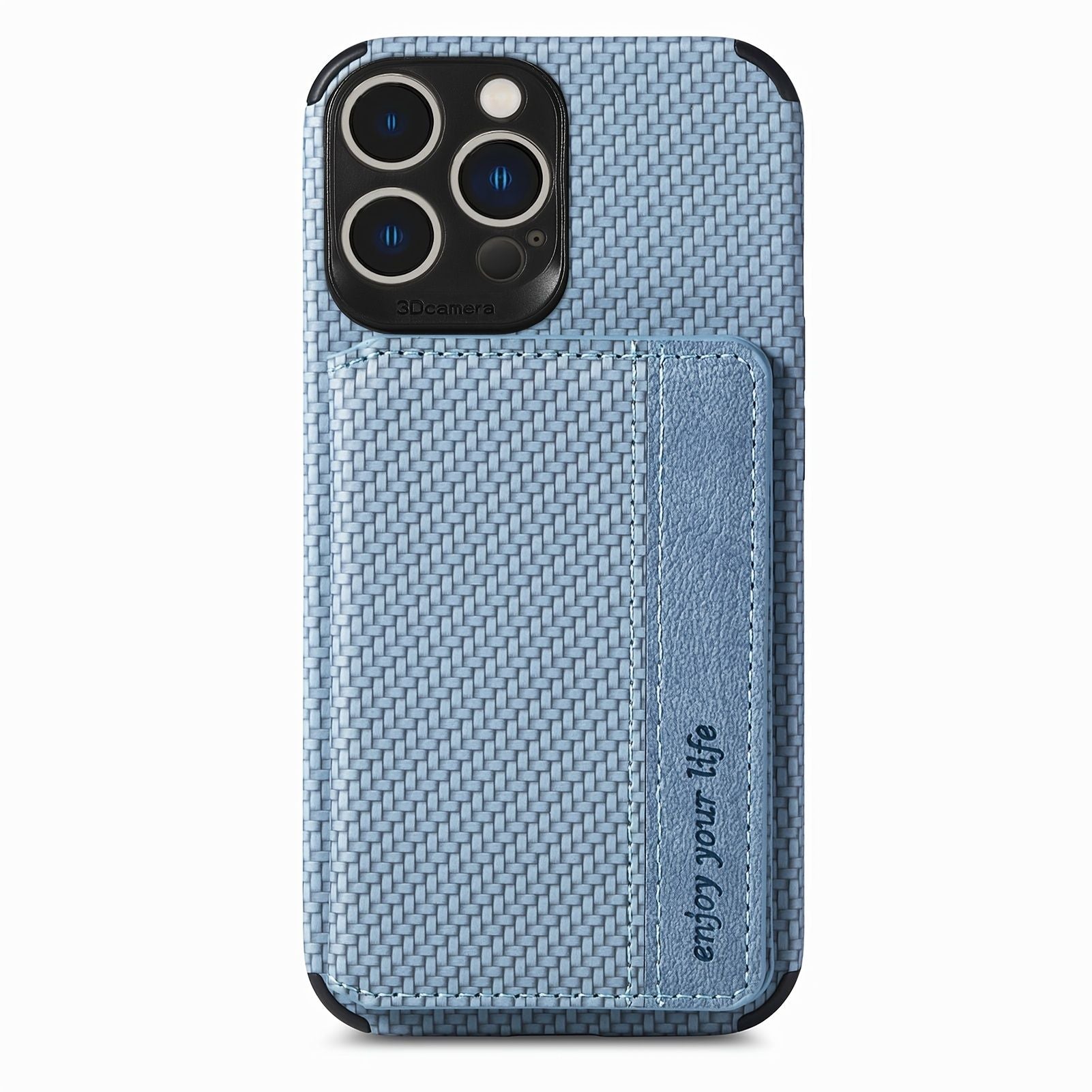 Flip Leather Phone Cover Card Slot Holder Woven Phone Case With Kickstand For IPhone14/14Plus/14Pro/14Pro Max; IPhone13/13Mini/13Pro/13Pro Max; IPhone12 series; IPhone11 series; IPhone X series