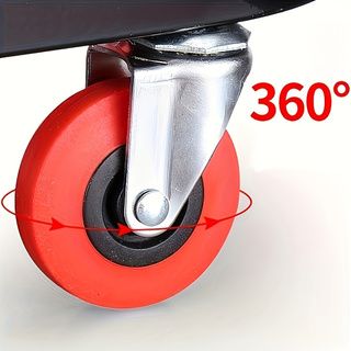 Foldable Creeper, 2-in-1 Rolling Garage Z Creeper Car & Seat, 36" Roller Mechanics Under Car Chair, 330 LBS Weight Capacity Heavy Duty