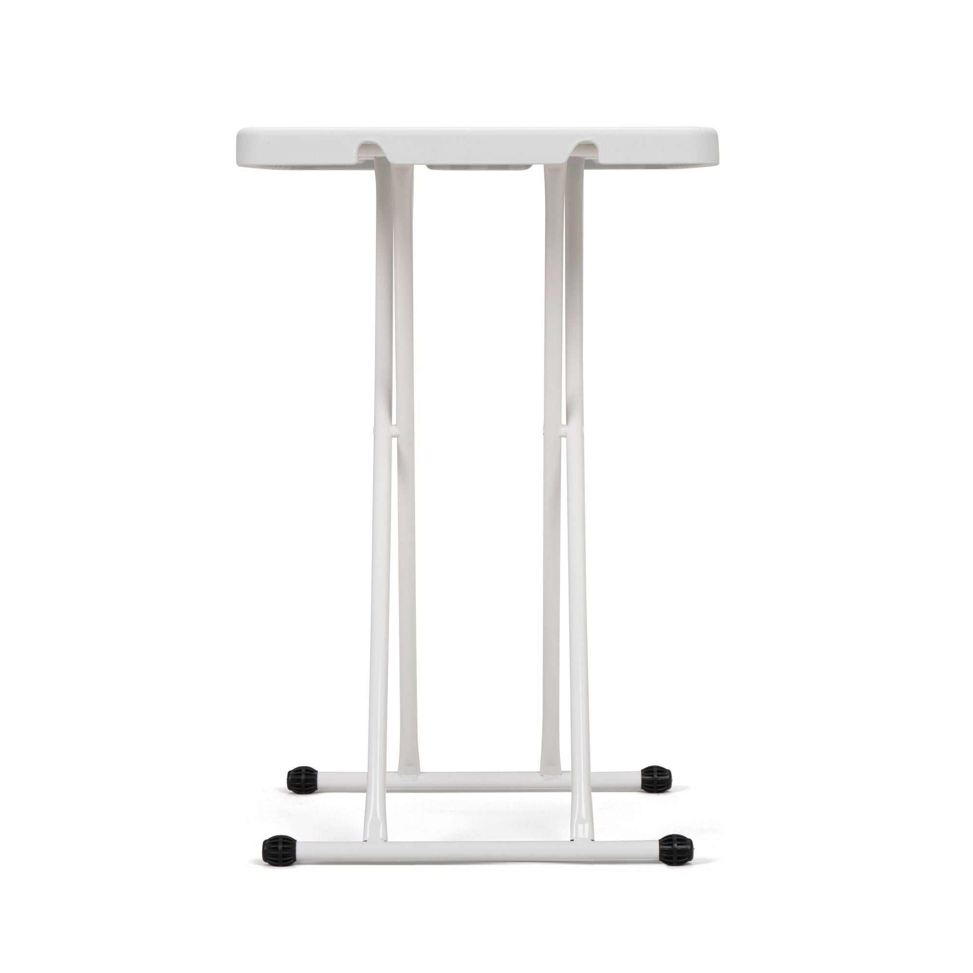 Folding Table Writing Desk with Adjustable Height for Study Office Home Use