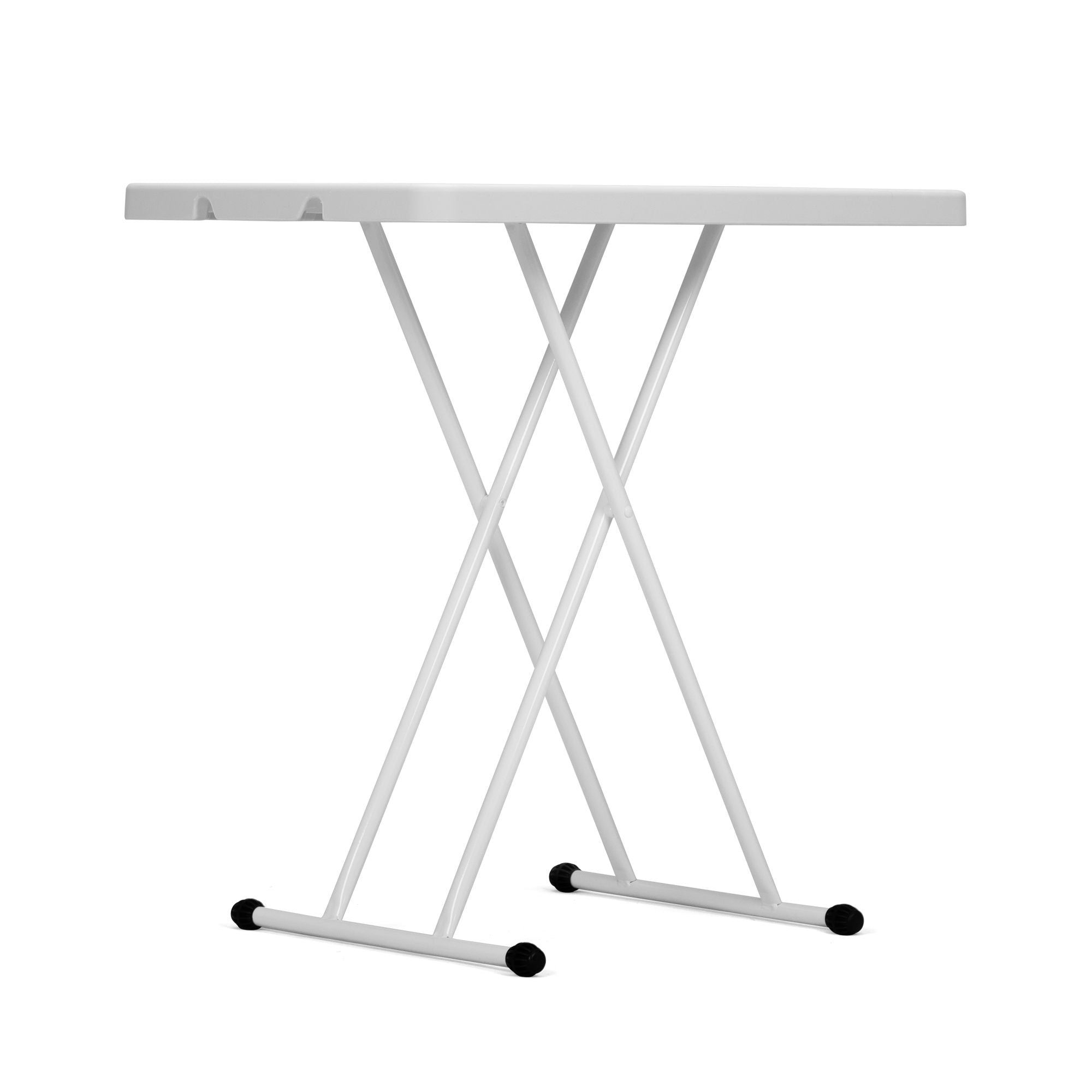 Folding Table Writing Desk with Adjustable Height for Study Office Home Use