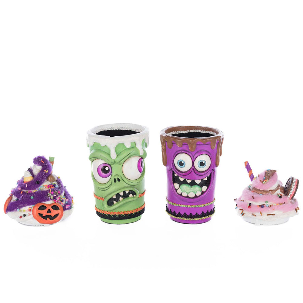 Franken Frap and Monster Mocha Assortment of 2 by Katherine's Collection