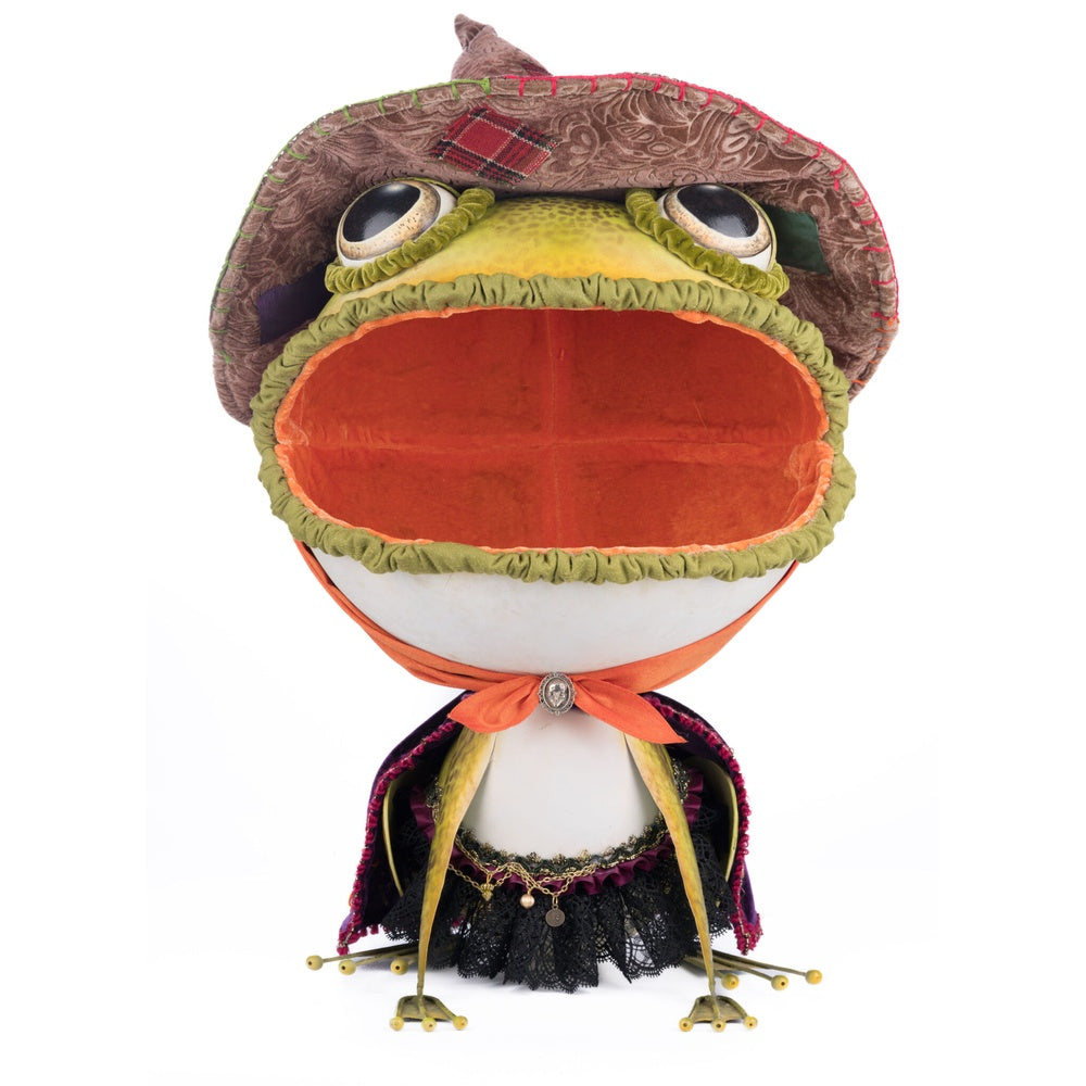 Franklin The Frog Candy Container by Katherine's Collection