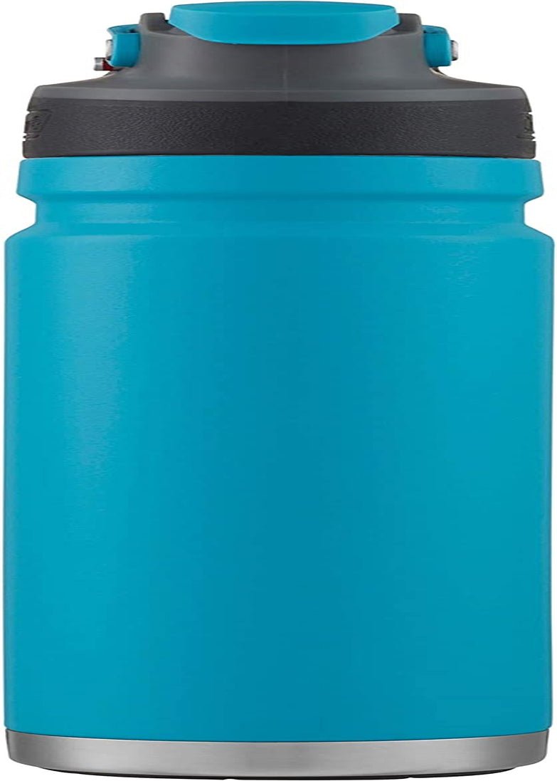 Freeflow Vacuum-Insulated Stainless Steel Water Bottle with Leak-Proof Lid, 24Oz/40Oz Bottle with Button-Operated Lid & Carry Handle, Keeps Drinks Hot or Cold for Hours