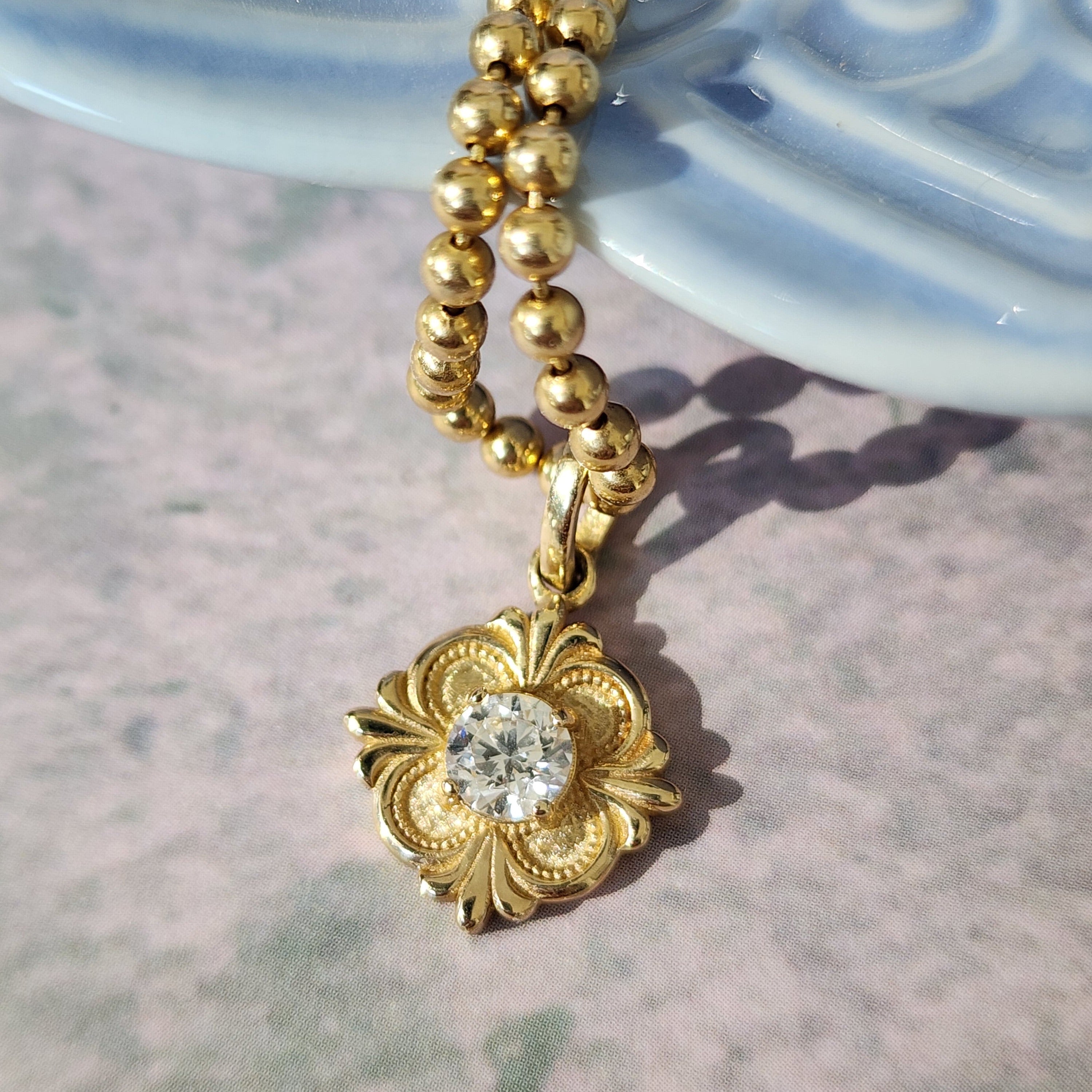 Mystic Diamond Pendant