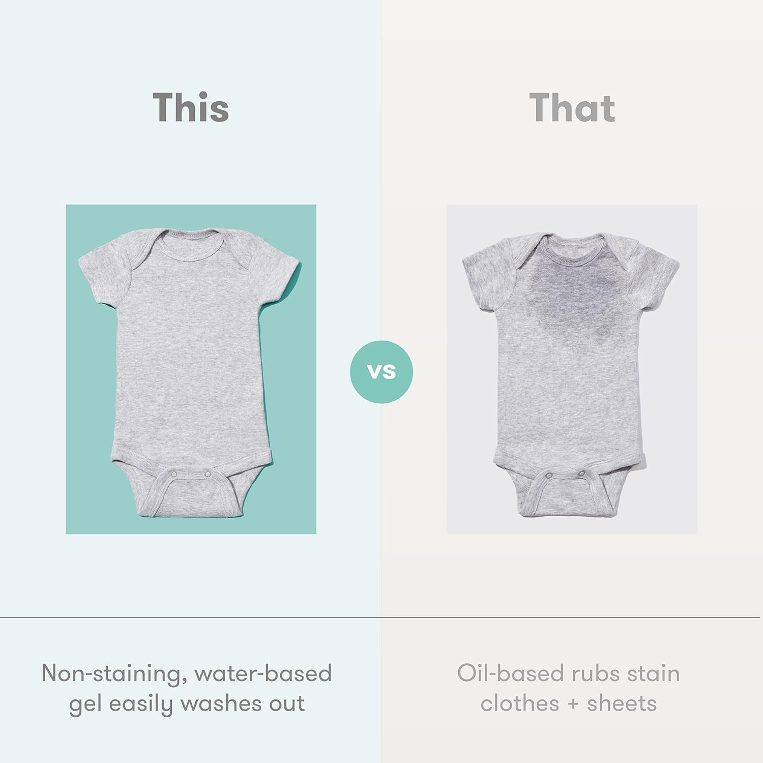 Frida Baby No-Mess Vapor Rub, Baby Vapor Rub for Chest, Neck, Back + Foot,Non-staining, Petroleum-Free Hands-Free Applicator Tube, Soothing Eucalyptus & Lavender for Sleep