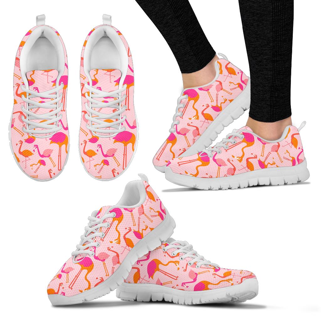 Multicolor Pink Flamingo Sneakers