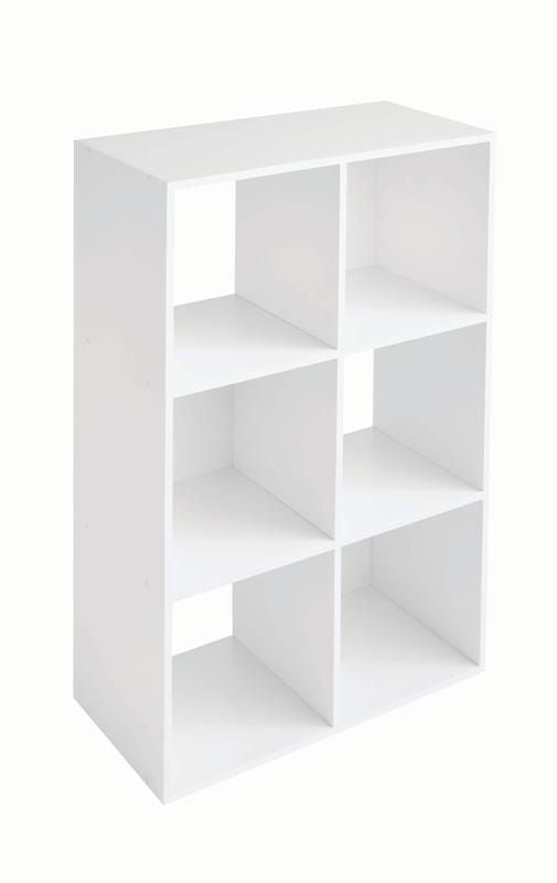 Furniture display cabinets, bedrooms, kitchens, living rooms, storage cabinets,Mainstays 11" 6-Cube Storage Organizer