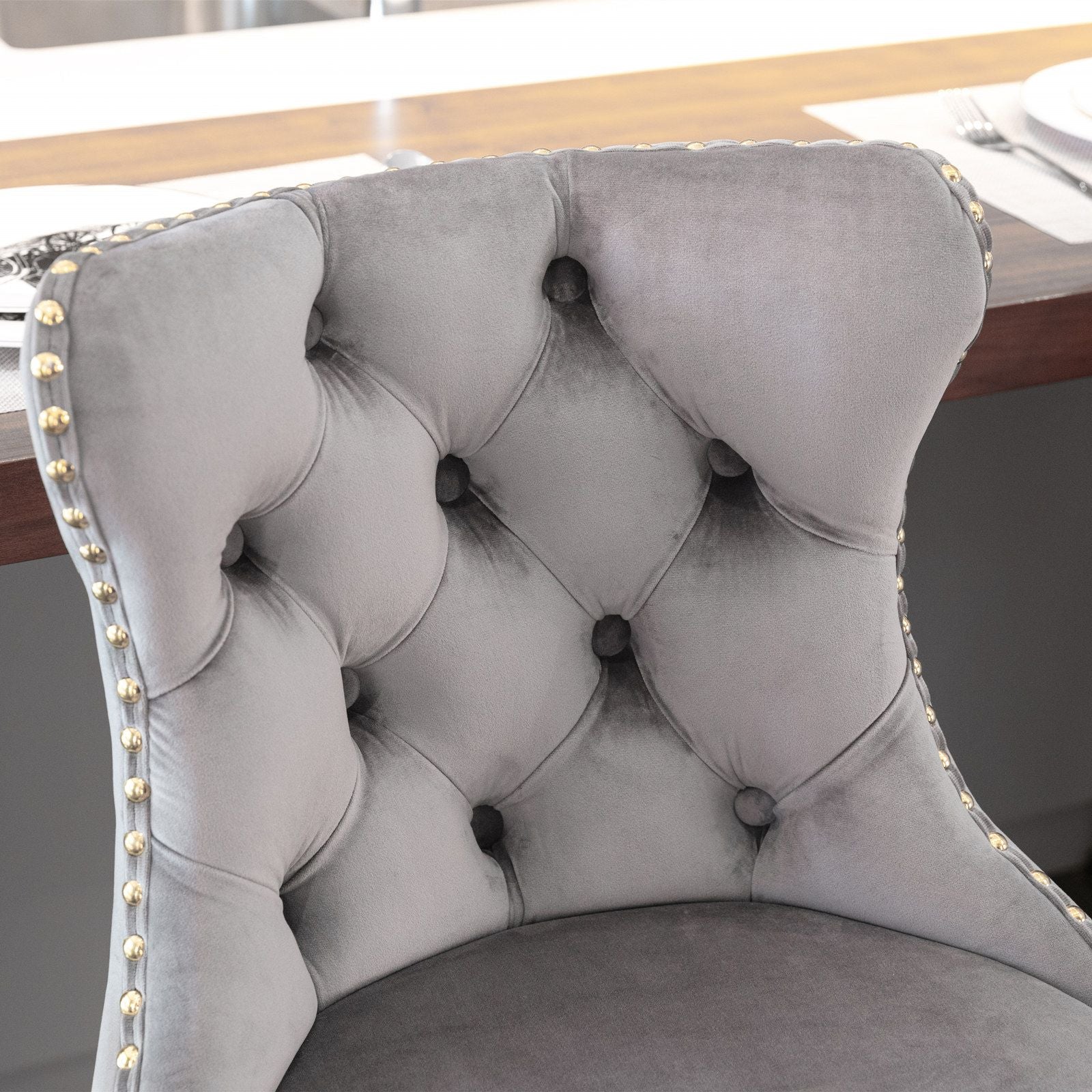 Furniture,Golden Swivel Velvet Barstools Adjusatble Seat Height from 25-33 Inch, Modern Upholstered Bar Stools with Backs Comfortable Tufted for Home Pub and Kitchen Island