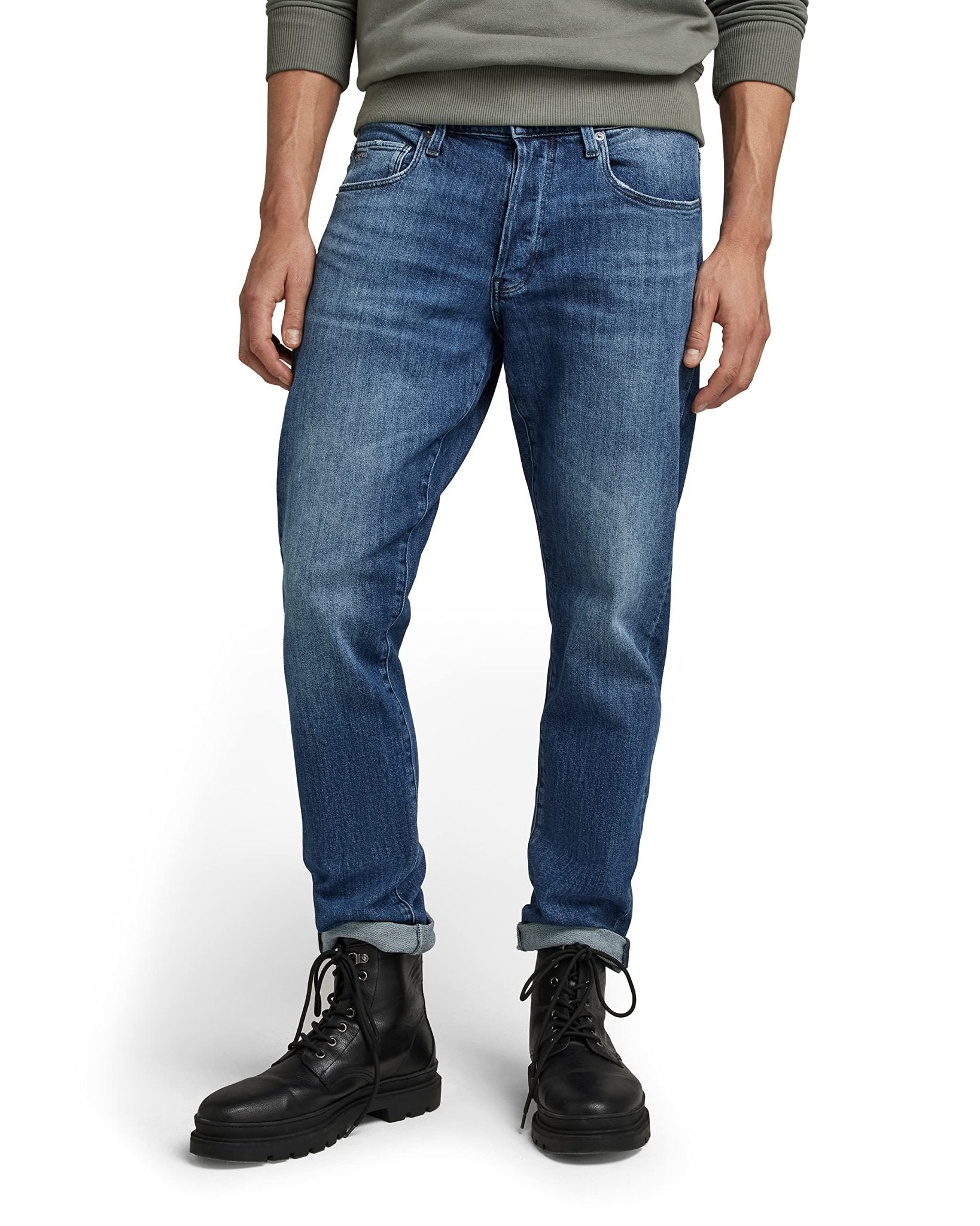 G-STAR Men's 3301 Straight Tapered Fit Jeans