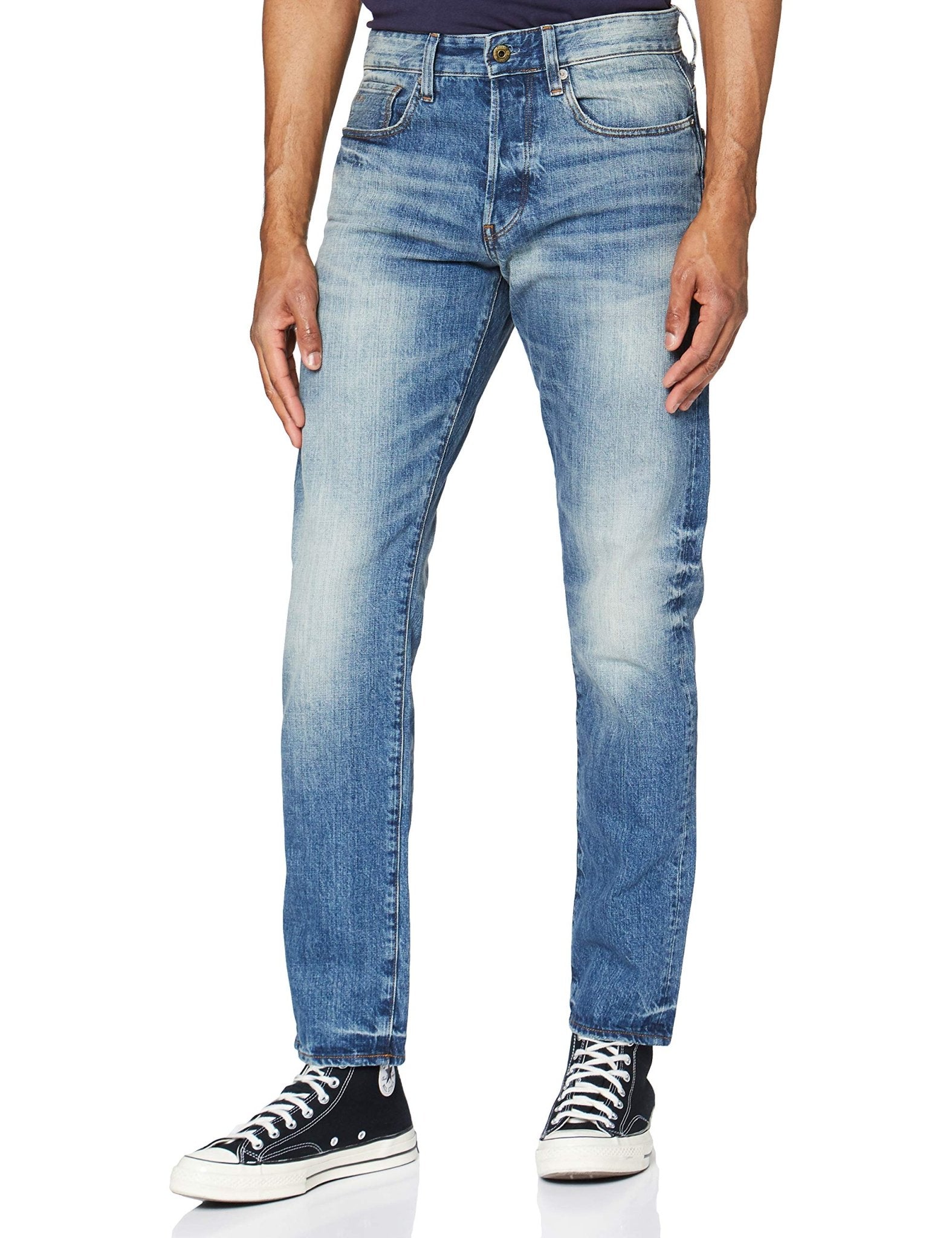 G-STAR Men's 3301 Straight Tapered Fit Jeans