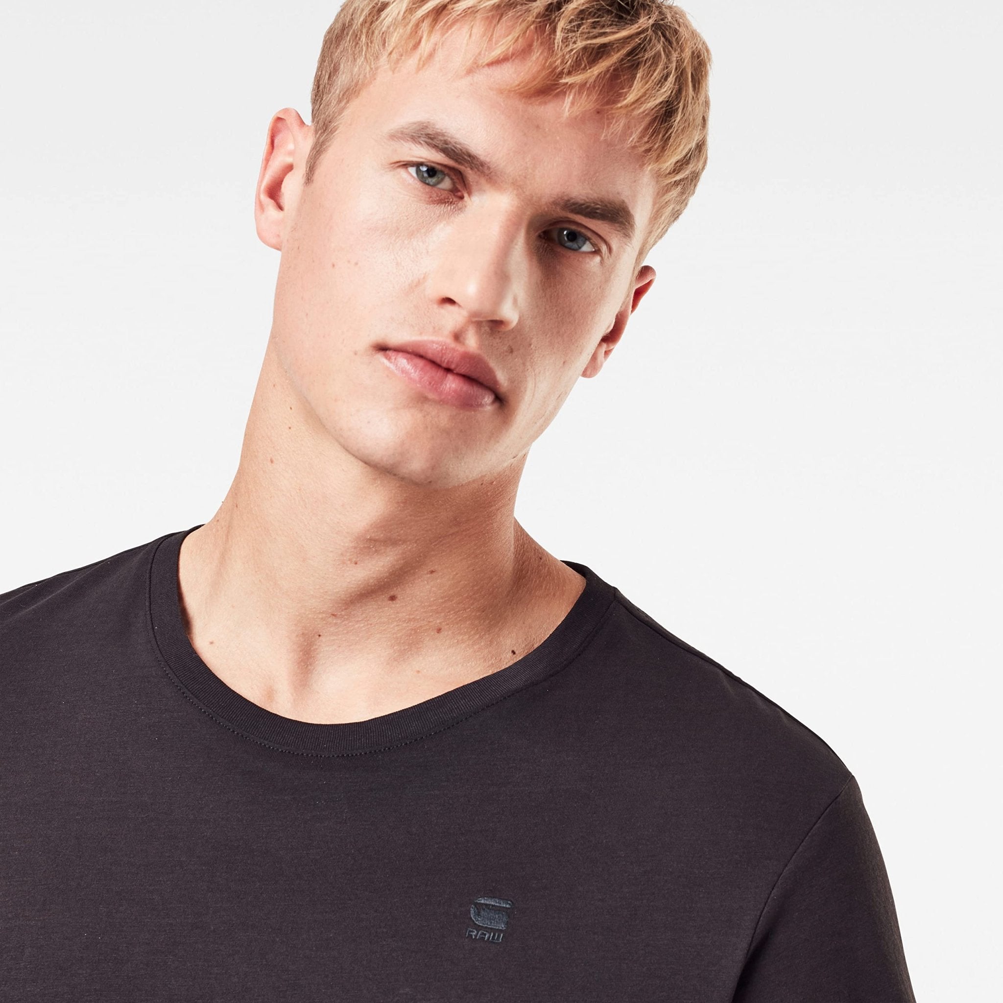 G-STAR RAW Men's Base Layer Crew Neck Short Sleeve T-Shirt 2-Pack