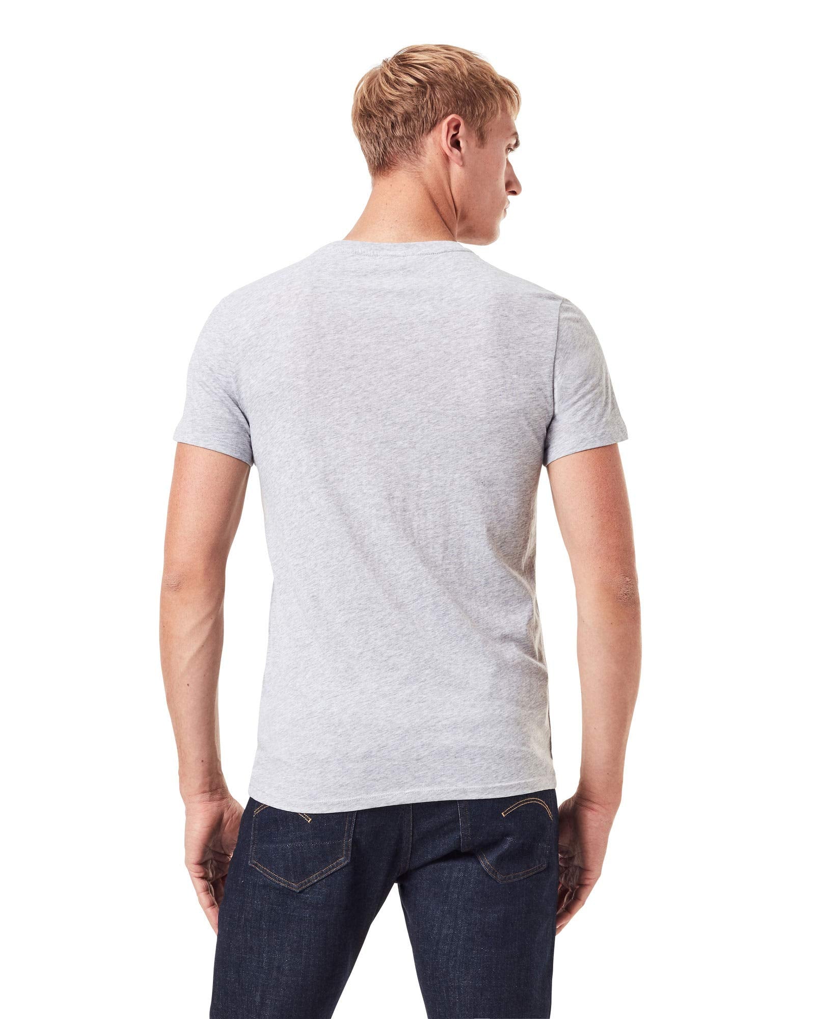 G-STAR RAW Men's Base Layer Crew Neck Short Sleeve T-Shirt 2-Pack