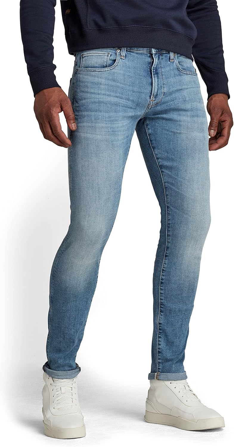 G-STAR RAW Men's Revend Skinny Fit Jeans-Closeout