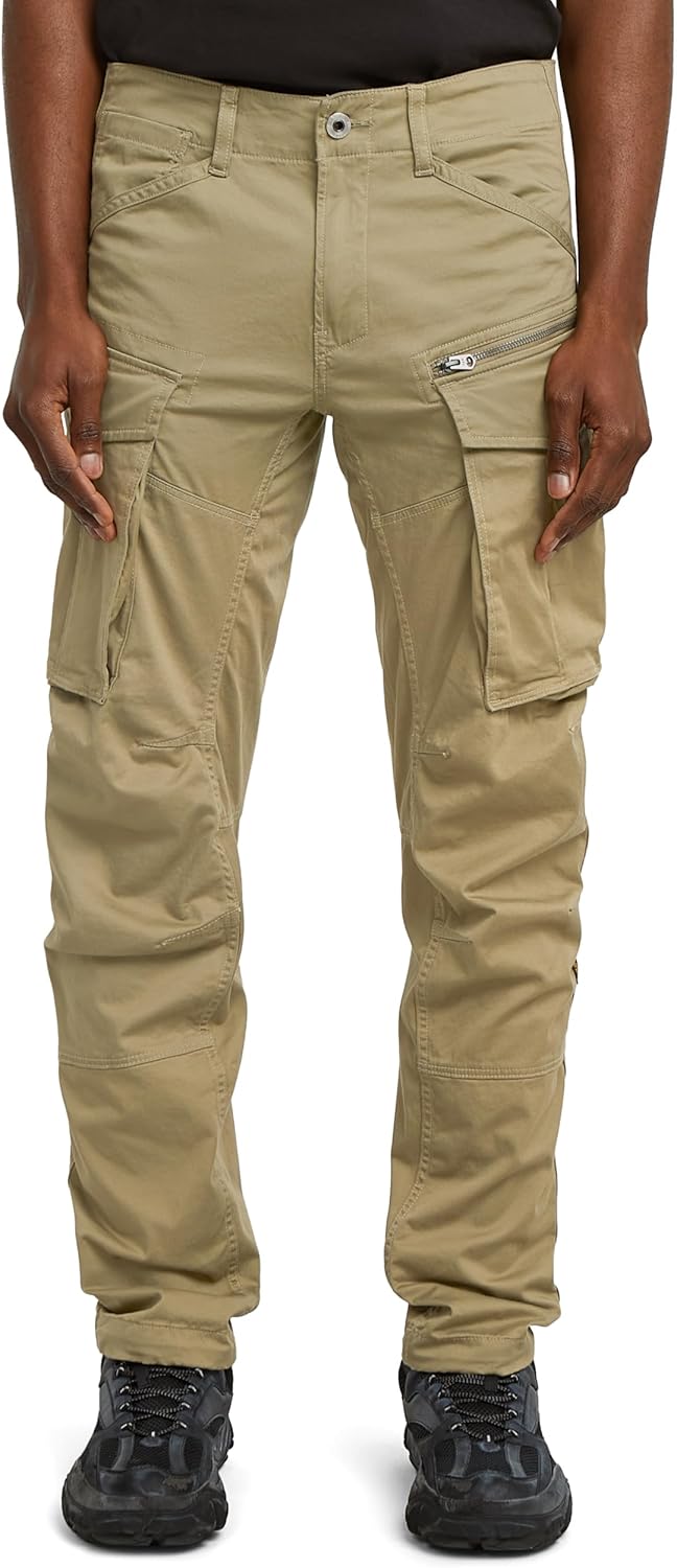 G-STAR RAW Men's Rovic Zip 3D Straight Tapered Fit Cargo Pants